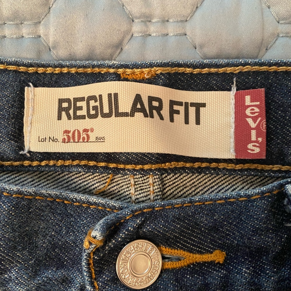 Levi’s regular 505 men’s jeans,W34, L32